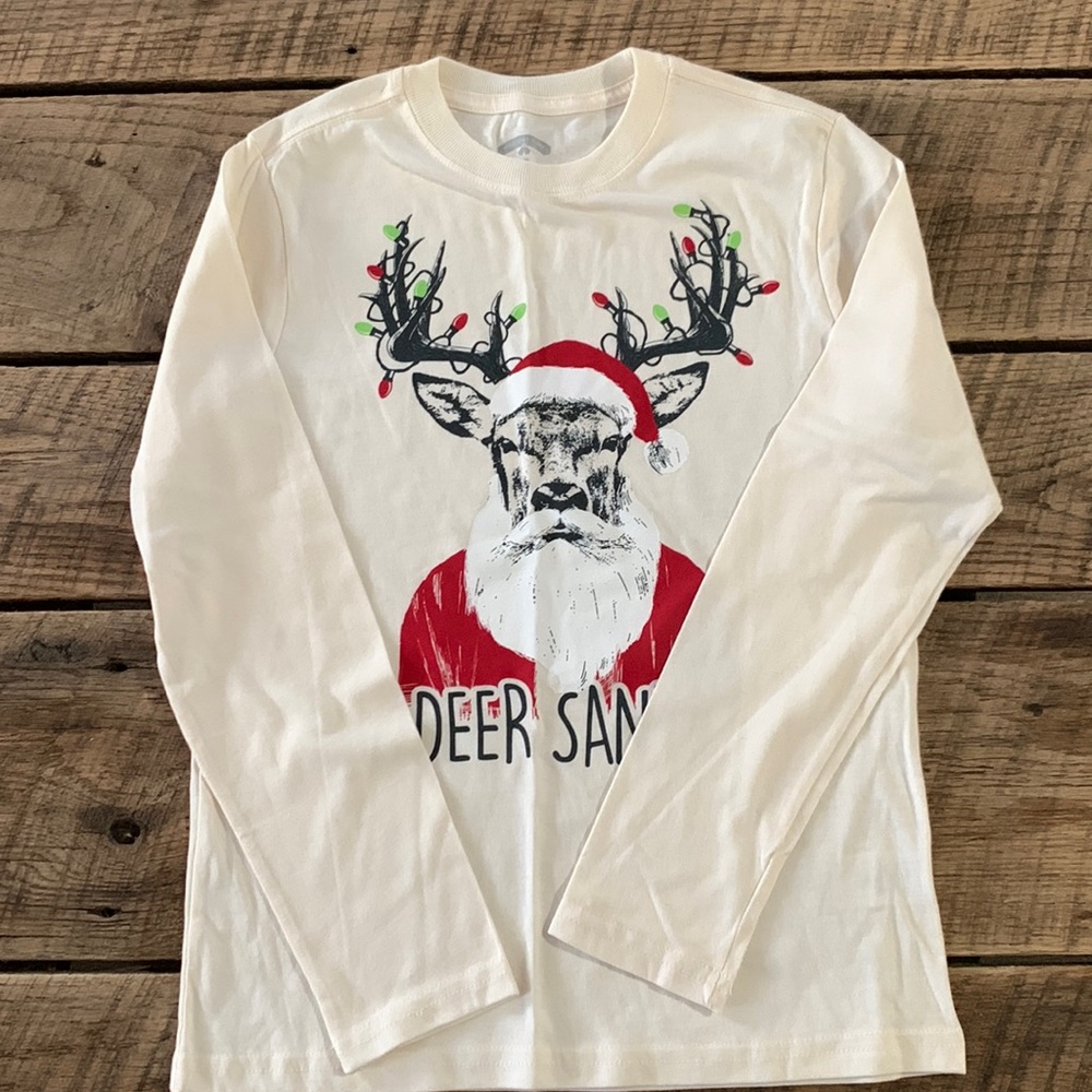 Kids long sleeve Christmas tee